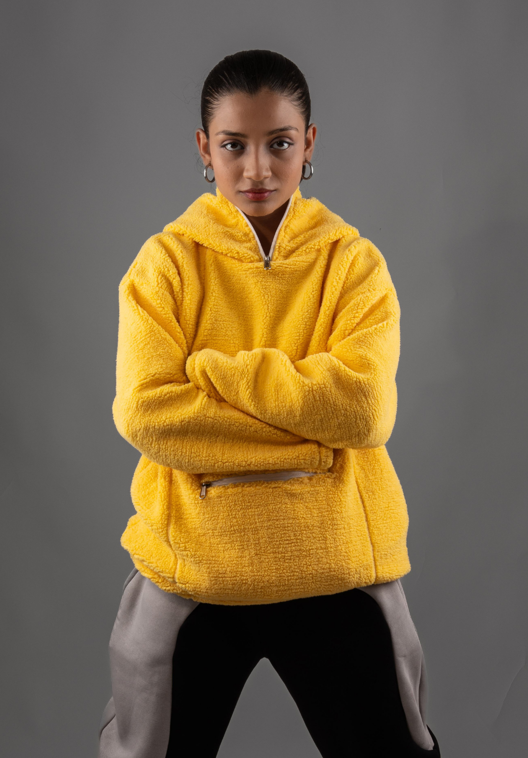 Yellow Mountain Sherpa Hoodie