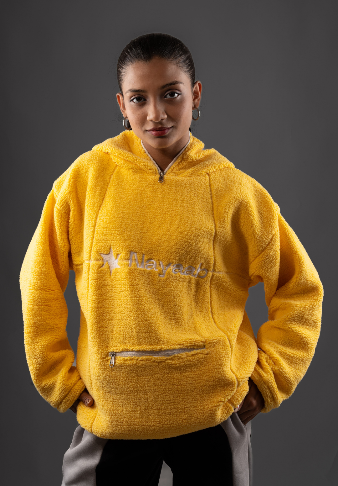 Yellow Mountain Sherpa Hoodie