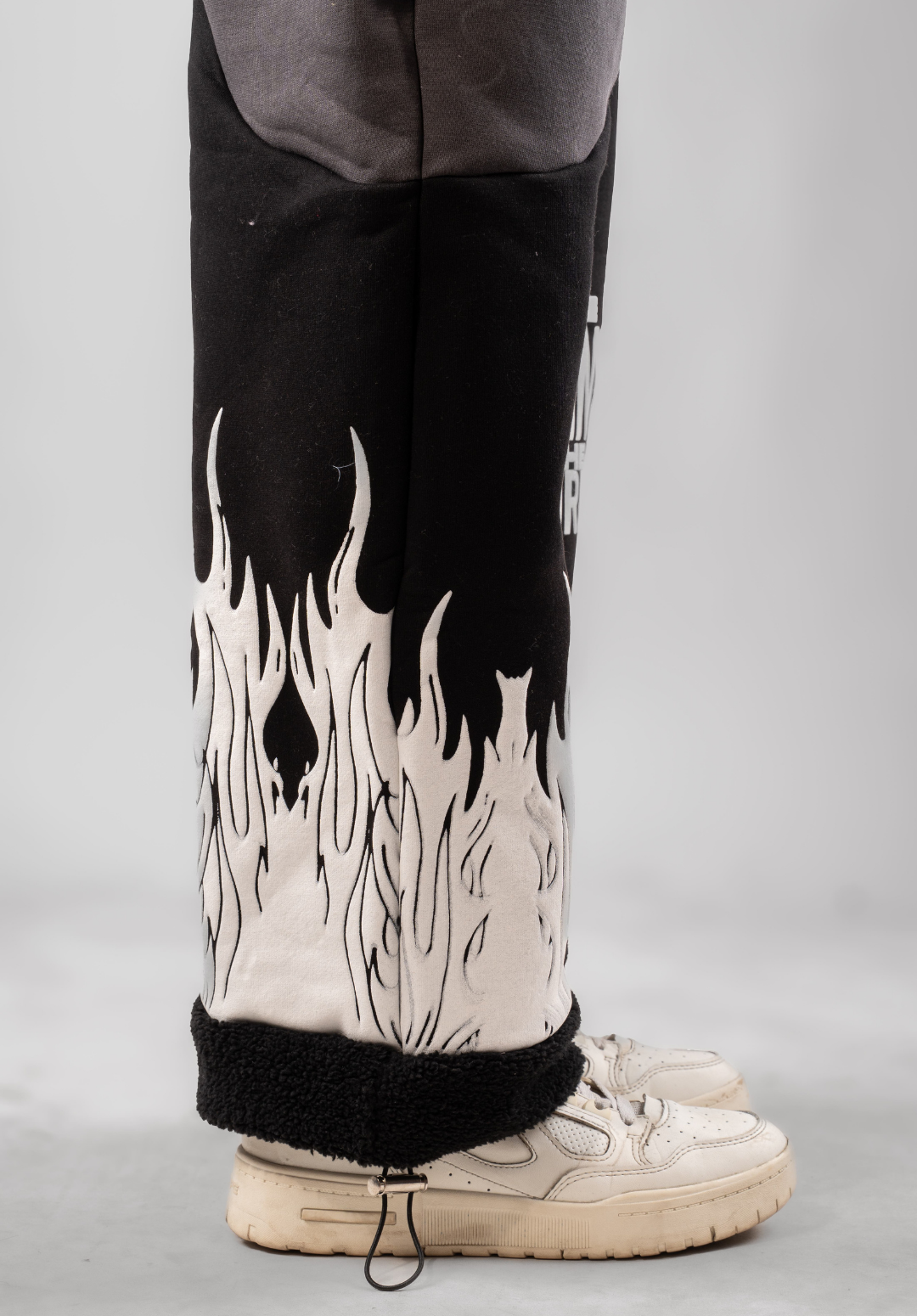 Dark Grey Mountain Fire Joggers