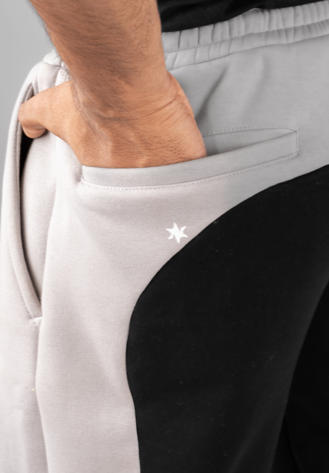 Light Grey Mountain Fire Joggers