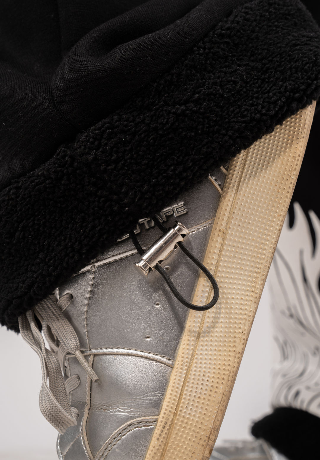 Light Grey Mountain Fire Joggers