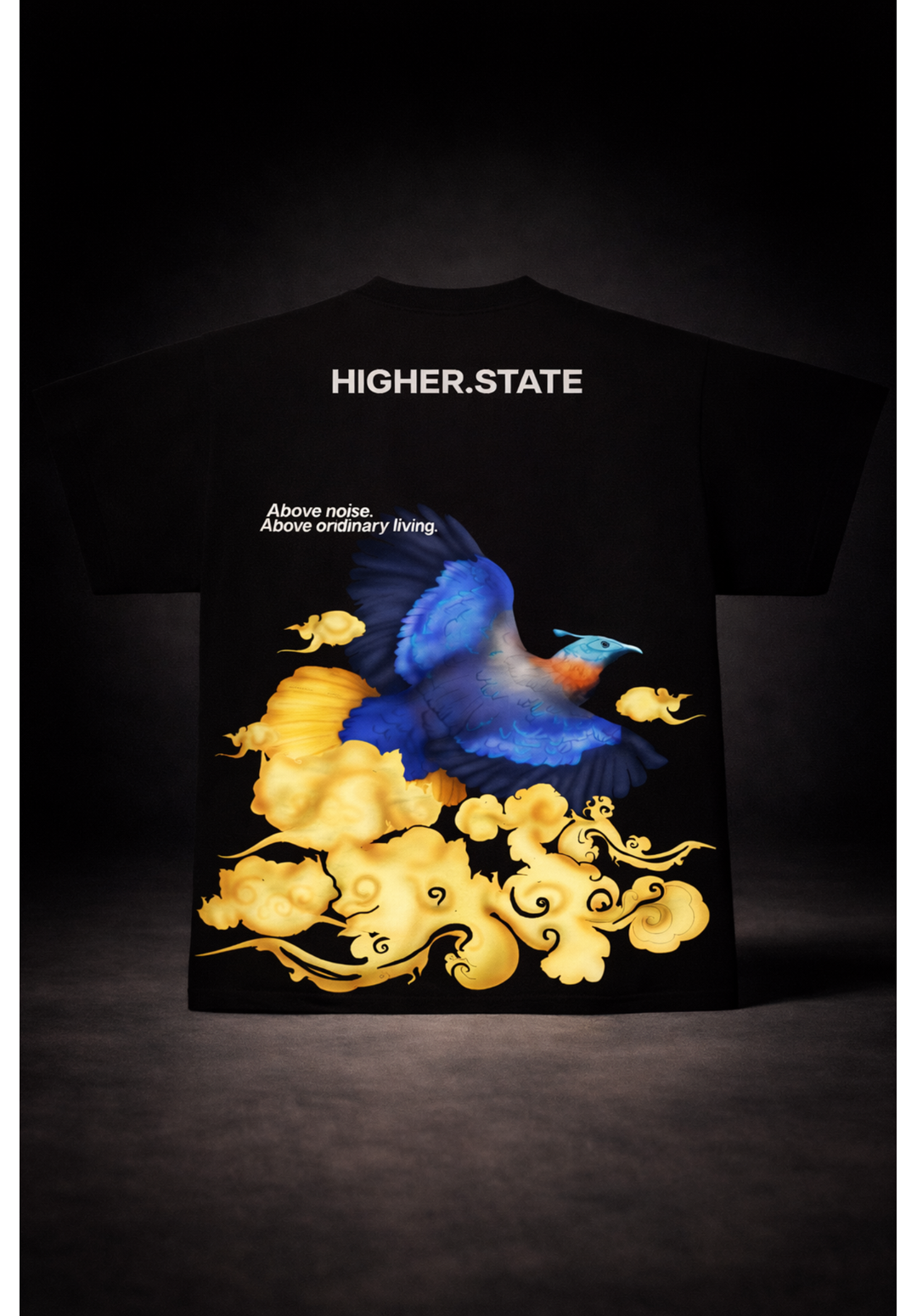 The Monal Core Black Tee