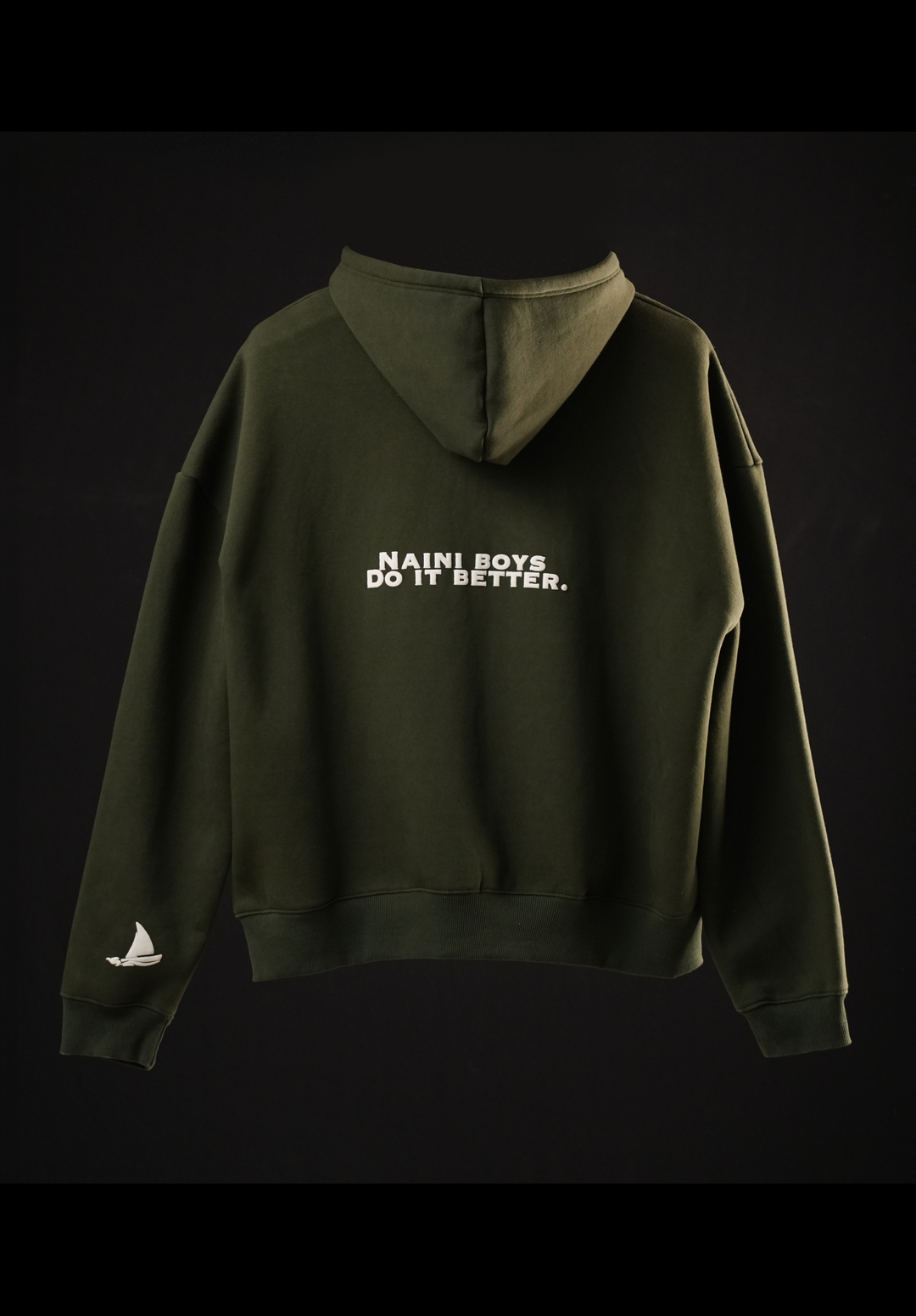 Naini Boys Core Green Hoodie