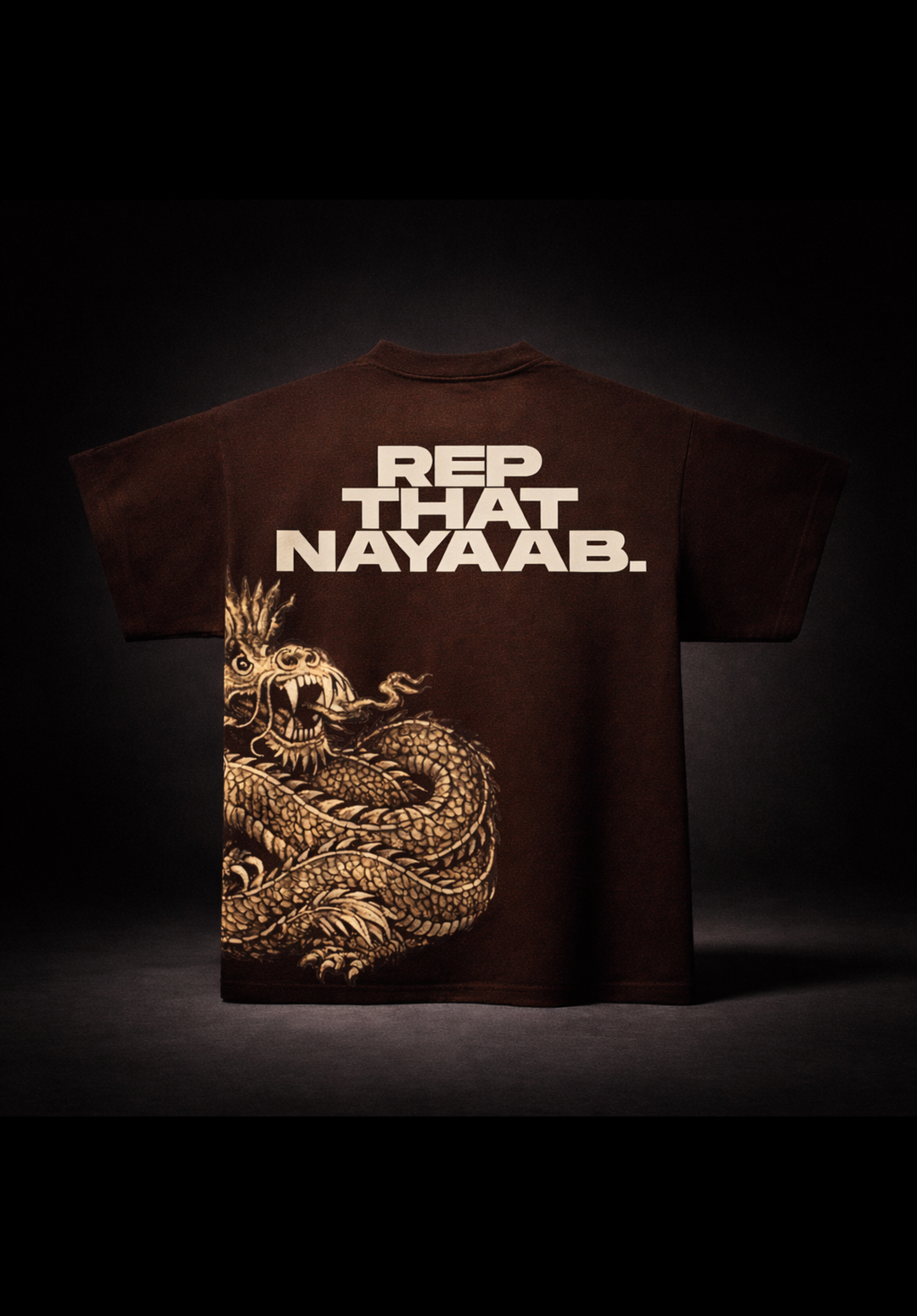 Ember 01 Brown Oversized Tee